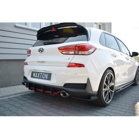DIFFUSORE POSTERIORE HYUNDAI I30 Mk3 N  (Cod. M-HY-I30-3-N-CNC-RS1A)