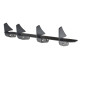 DIFFUSORE POSTERIORE HYUNDAI I30 Mk3 N  (Cod. M-HY-I30-3-N-CNC-RS1A)