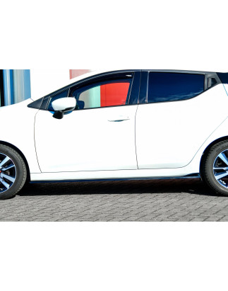 Set minigonne laterali Cup 3 look Nissan Micra K14 (Cod. IN-INE-CUP3501814-ABS-G)