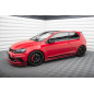 Diffusori minigonne Volkswagen Golf GTI Clubsport Mk7  (Cod. M-VW-GO-7-GTI-CS-SD1RED)