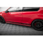 Diffusori minigonne Volkswagen Golf GTI Clubsport Mk7  (Cod. M-VW-GO-7-GTI-CS-SD1RED)