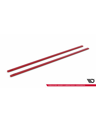 Diffusori minigonne Volkswagen Golf GTI Clubsport Mk7  (Cod. M-VW-GO-7-GTI-CS-SD1RED)