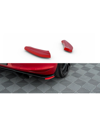 Splitters posteriori laterali Volkswagen Golf GTI Clubsport Mk7 (Cod. M-VW-GO-7-GTI-CS-RSD1RED)