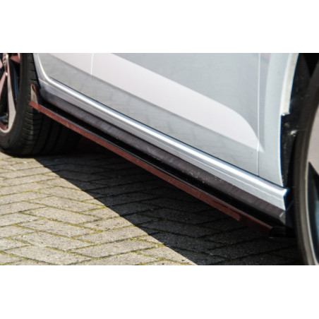 Set minigonne laterali Cup 4 look VW Polo 6 GTI 2G (AW) (Cod. IN-INE-CUP4501822-ABS)