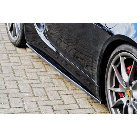 Set minigonne laterali Cup look Porsche Cayman 981 (Cod. IN-INE-CUP501698-ABS-2)