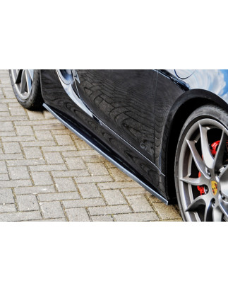 Set minigonne laterali Cup look Porsche Cayman 981 (Cod. IN-INE-CUP501698-ABS-G-2)