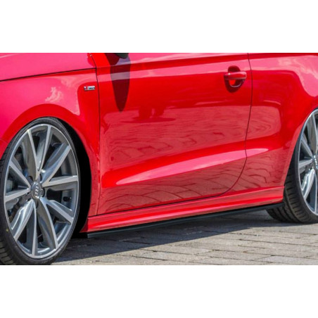 Set minigonne laterali Cup look Audi A1 8X (Cod. IN-INE-CUP501745-ABS)