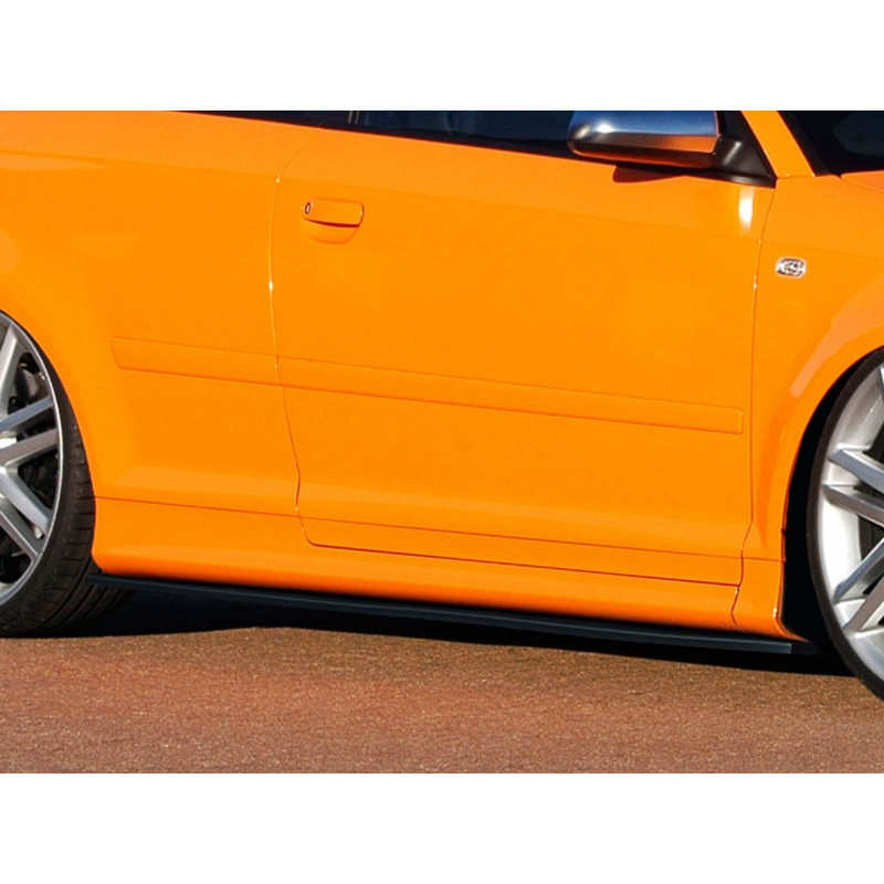 Set minigonne laterali Cup look Audi S3 8P Facelift (Cod. IN-INE-CUP501832-ABS-G-2)