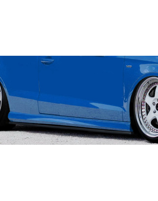 Set minigonne laterali Cup look Audi A3 8V (Cod. IN-INE-CUP501854-ABS)