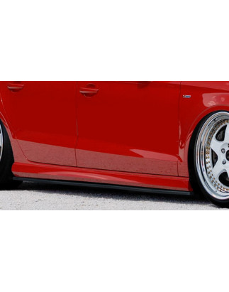 Set minigonne laterali Cup look Audi A3 8VS S3 RS3 berlina (Cod. IN-INE-CUP501890-ABS)