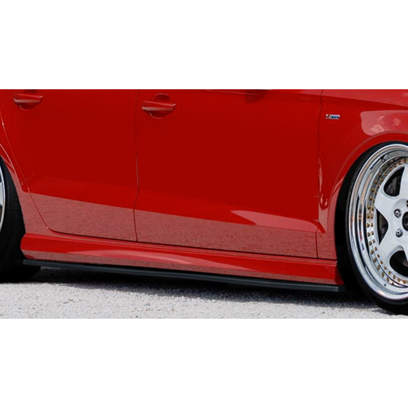 Set minigonne laterali Cup look Audi A3 8VS S3 RS3 berlina (Cod. IN-INE-CUP501890-ABS)