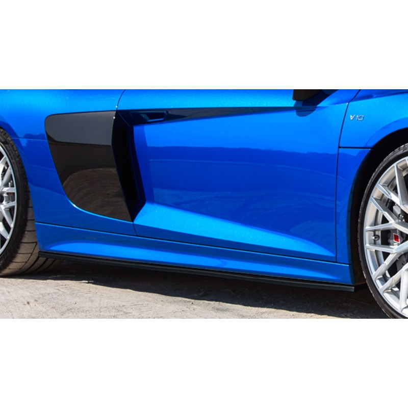 Set minigonne laterali Cup look Audi R8 4S Coupe + Roadster (Cod. IN-INE-CUP501896-ABS)