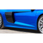 Set minigonne laterali Cup look Audi R8 4S Coupe + Roadster (Cod. IN-INE-CUP501896-ABS)