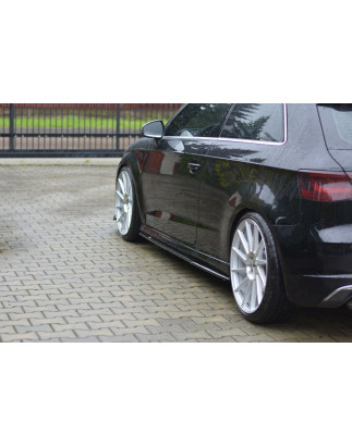 Diffusori minigonne Audi S3/A3 S-Line  8V/8V Facelift (Cod. M-AU-S3-3-3D-SD1G)