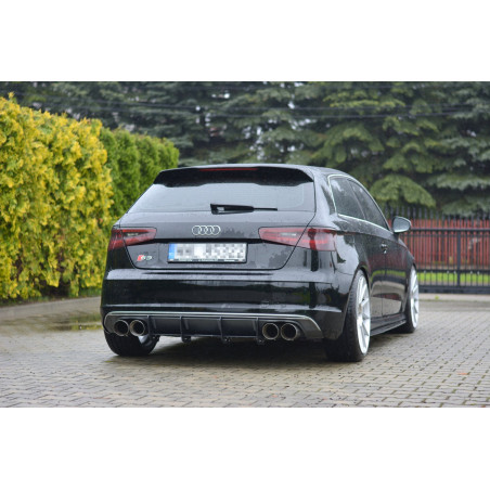 DIFFUSORE POSTERIORE Audi S3  8V  / Sportback (Cod. M-AU-S3-3-CNC-RS1A)