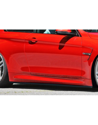 Set minigonne laterali Cup look BMW M4 F82 F83 (Cod. IN-INE-CUP502045-ABS-G-2)