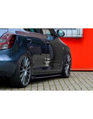 Set minigonne con flaps laterali Skoda Fabia RS II 5J (Cod. IN-INE-CUP6501765W-ABS-G)