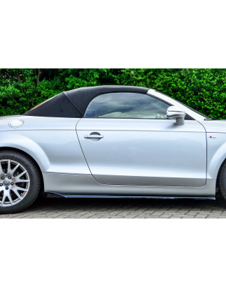 set minigonne Cup con flaps laterali posteriori  Audi TT 8J (Cod. IN-INE-CUP7501715W-ABS-C)