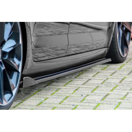 Set minigonne laterali con flaps laterali Skoda Octavia RS 5E (Cod. IN-INE-CUP7501935W-ABS-2)