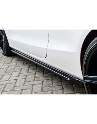 Set minigonne con flaps laterali  ( solo Cabrio /Coupe ) Audi A5 / B8 (Cod. IN-INE-CUP7502010W-ABS)