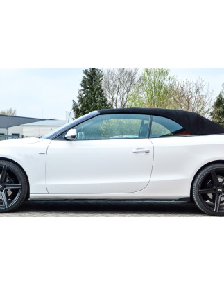 Set minigonne con flaps laterali  ( solo Cabrio /Coupe ) Audi A5 / B8 (Cod. IN-INE-CUP7502010W-ABS-G