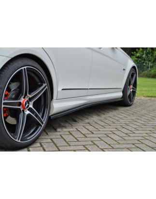 Set minigonne laterali Cup look MercedesBenz C-Klasse W204/ S204/ C204 AMG-Line berlina + T-Modell (