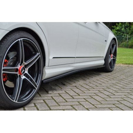 Set minigonne laterali Cup look MercedesBenz C-Klasse W204/ S204/ C204 AMG-Line berlina + T-Modell (