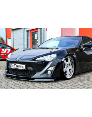 Spoiler paraurti anteriore in abs con flaps laterali Toyota GT86 ZN (Cod. IN-INE-TO10500031-ABS(W)-G