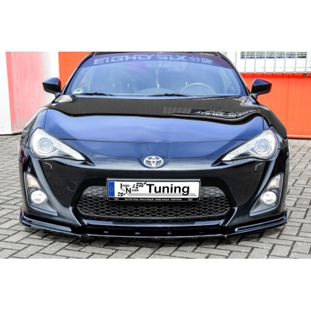 Spoiler paraurti anteriore in abs con flaps laterali Toyota GT86 ZN (Cod. IN-INE-TO10500031-ABS(W)-G