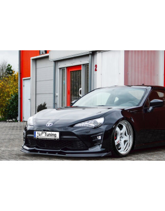 Spoiler paraurti anteriore in abs con flaps laterali Toyota GT86 ZN Facelift (Cod. IN-INE-TO10500031