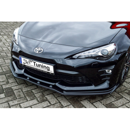 Spoiler paraurti anteriore in abs con flaps laterali Toyota GT86 ZN Facelift (Cod. IN-INE-TO10500031