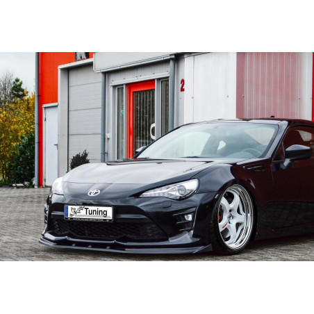 Spoiler paraurti anteriore in abs con flaps laterali Toyota GT86 ZN Facelift (Cod. IN-INE-TO10500031