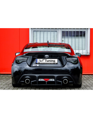 Sottoparaurti posteriore race look con flaps Toyota GT86 ZN Facelift (Cod. IN-INE-TO10500045BRT-ABS)