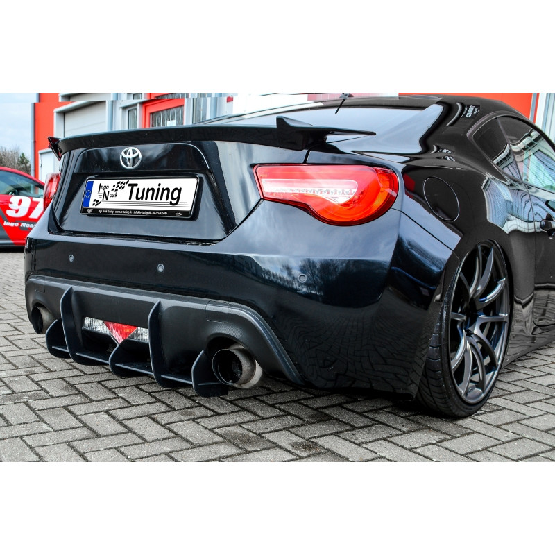 Sottoparaurti posteriore race look con flaps Toyota GT86 ZN (Cod. IN-INE-TO10500045RT-ABS)