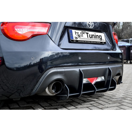 Sottoparaurti posteriore race look con flaps Toyota GT86 ZN (Cod. IN-INE-TO10500045RT-ABS)