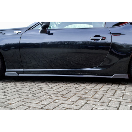 Set minigonne sottoporta con flaps anteriori e posteriori  Toyota GT86 ZN (Cod. IN-INE-TO10500050-AB