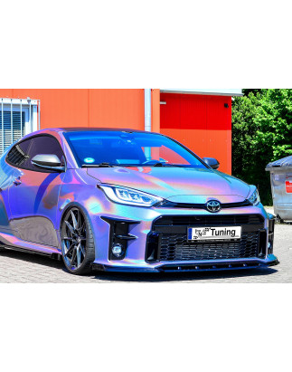 Spoiler paraurti anteriore in abs con flaps laterali Toyota Yaris GR XP21 (Cod. IN-INE-TO10530031(W)