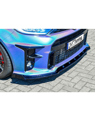Spoiler paraurti anteriore in abs con flaps laterali Toyota Yaris GR XP21 (Cod. IN-INE-TO10530031(W)
