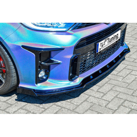 Spoiler paraurti anteriore in abs con flaps laterali Toyota Yaris GR XP21 (Cod. IN-INE-TO10530031(W)