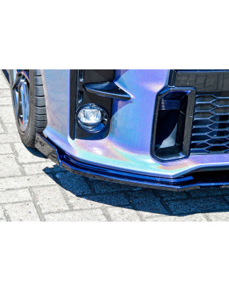 Spoiler paraurti anteriore in abs con flaps laterali Toyota Yaris GR XP21 (Cod. IN-INE-TO10530031(W)