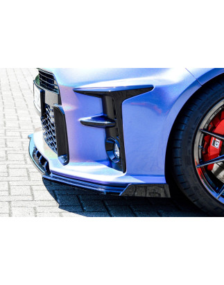 Spoiler paraurti anteriore in abs con flaps laterali Toyota Yaris GR XP21 (Cod. IN-INE-TO10530031(W)