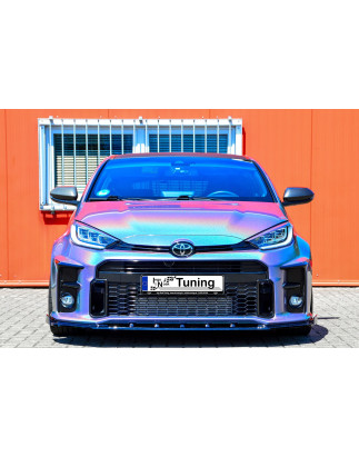 Spoiler paraurti anteriore in abs con flaps laterali Toyota Yaris GR XP21 (Cod. IN-INE-TO10530031(W)