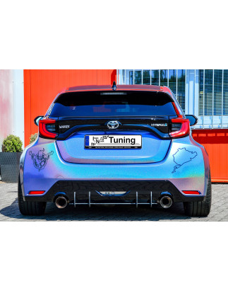 Sottoparaurti posteriore race look con flaps Toyota Yaris GR XP21 (Cod. IN-INE-TO10530045RT-ABS)