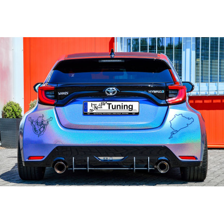 Sottoparaurti posteriore race look con flaps Toyota Yaris GR XP21 (Cod. IN-INE-TO10530045RT-ABS)