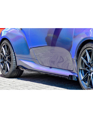 Set minigonne sottoporta con flaps anteriori e posteriori  Toyota Yaris GR XP21 (Cod. IN-INE-TO10530