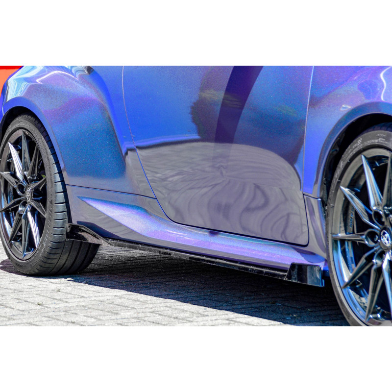 Set minigonne sottoporta con flaps anteriori e posteriori  Toyota Yaris GR XP21 (Cod. IN-INE-TO10530