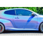 Set minigonne sottoporta con flaps posteriori Toyota Yaris GR XP21 (Cod. IN-INE-TO10530050-ABS(WH)-C