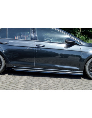 Minigonne im Cup 3Look con flaps laterali VW Golf 7 GTI Clubsport (Cod. IN-INE280050B-7W-ABS-G-3)