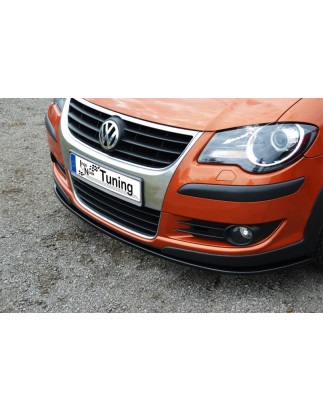 Spoiler paraurti anteriore in abs adatto solo per Modell Cross Touran VW Touran Facelift 1T GP (Cod.