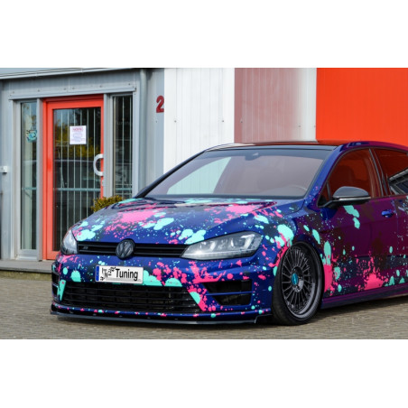 Cup Spoiler paraurti con flaps  VW Golf 7 R  (Cod. IN-INF-280031-7RW-ABS)